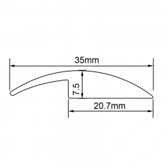 Hebilla de suelo de PVC blando S-YG-35